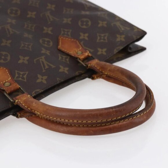 LOUIS VUITTON Monogram Sac Plat Hand Bag M51140 LV Auth bs30140 - Picture 8 of 16